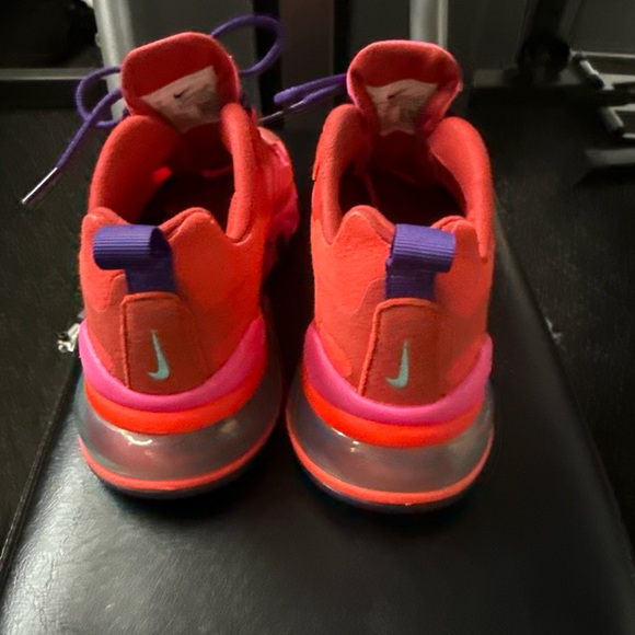 Nike Air Max Red and Pink with Purple Accents - Picture 3 of 5